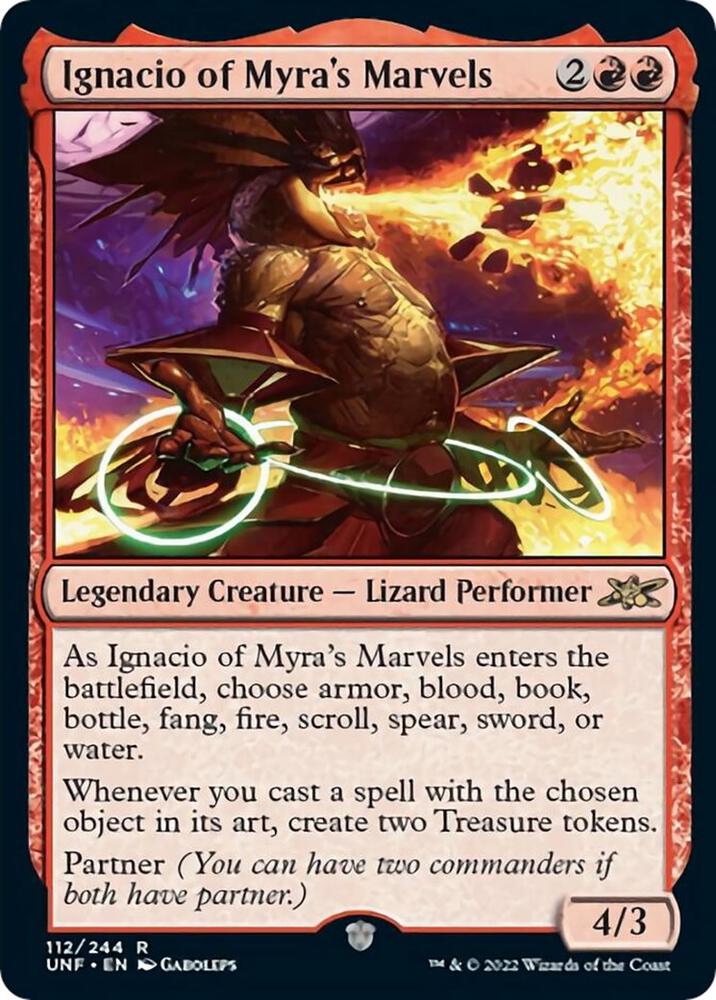 Ignacio of Myra's Marvels [Unfinity]