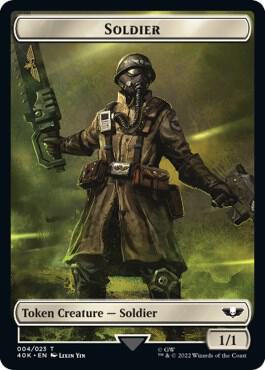 Soldier (004) // Vanguard Suppressor Double-Sided Token [Warhammer 40,000 Tokens]