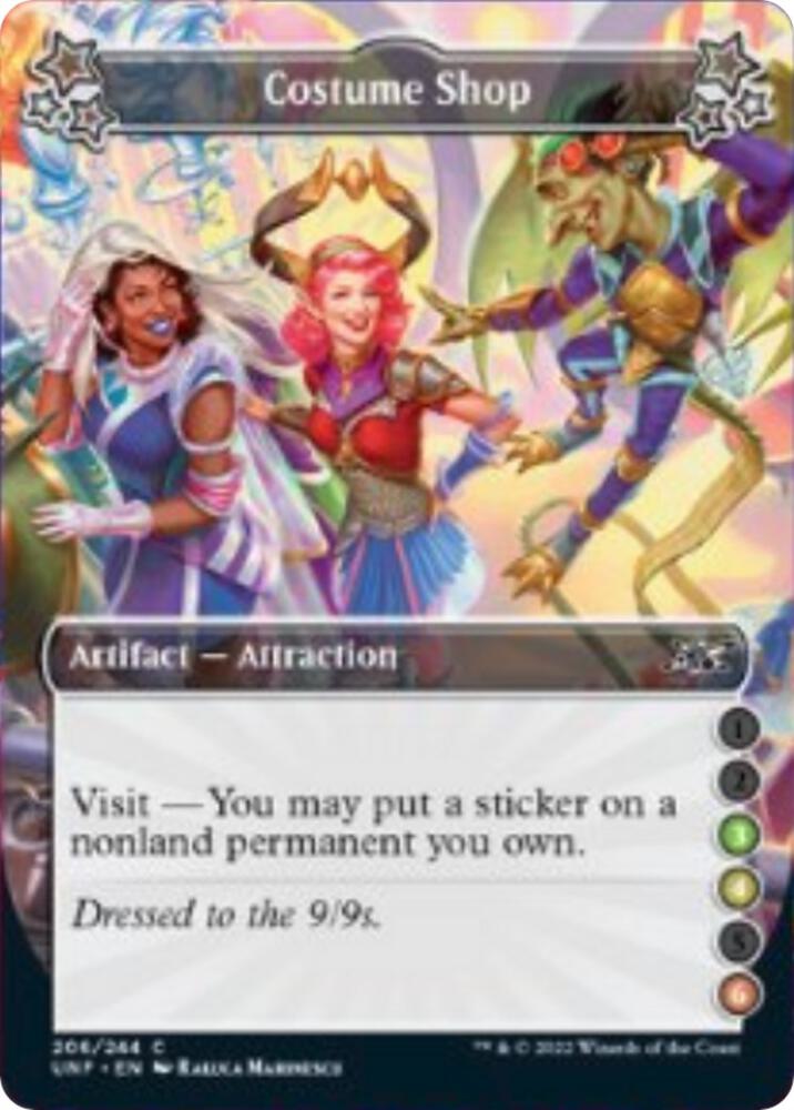 Costume Shop (3-4-6) [Unfinity]