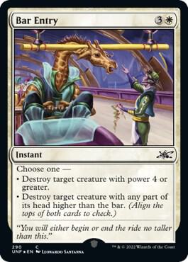 Bar Entry (Galaxy Foil) [Unfinity]