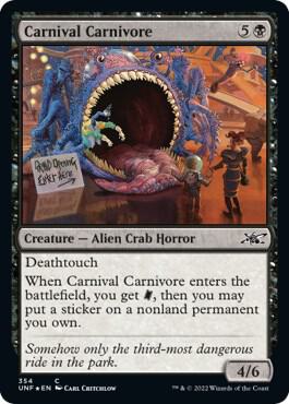 Carnival Carnivore (Galaxy Foil) [Unfinity]