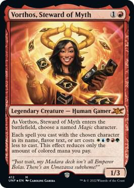 Vorthos, Steward of Myth (Galaxy Foil) [Unfinity]