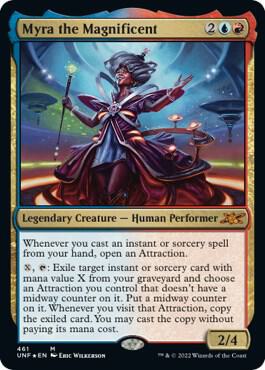 Myra the Magnificent (Galaxy Foil) [Unfinity]