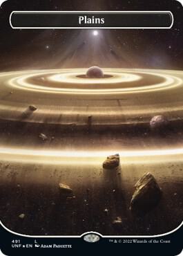 Plains (491) (Orbital Space-ic Land) (Galaxy Foil) [Unfinity]