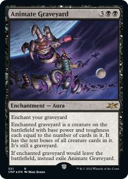 Animate Graveyard (Galaxy Foil) [Unfinity]