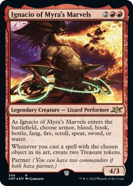 Ignacio of Myra's Marvels (Galaxy Foil) [Unfinity]