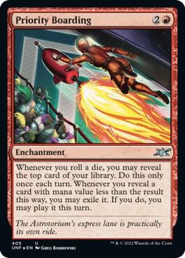 Priority Boarding (Galaxy Foil) [Unfinity]