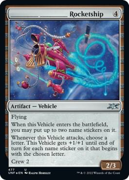 _____ _____ Rocketship (Galaxy Foil) [Unfinity]