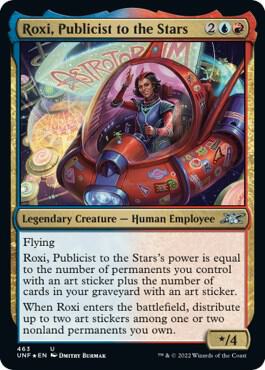 Roxi, Publicist to the Stars (Galaxy Foil) [Unfinity]