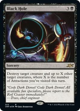 Black Hole (Galaxy Foil) [Unfinity]