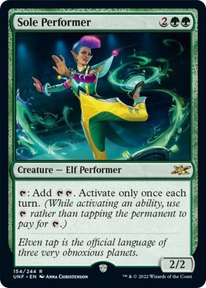 Sole Performer [Unfinity]