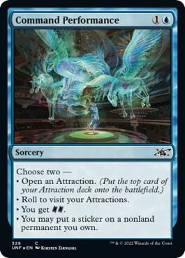 Command Performance (Galaxy Foil) [Unfinity]