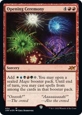 Opening Ceremony (Galaxy Foil) [Unfinity]