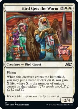 _____ Bird Gets the Worm (Galaxy Foil) [Unfinity]