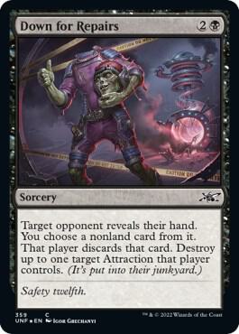 Down for Repairs (Galaxy Foil) [Unfinity]