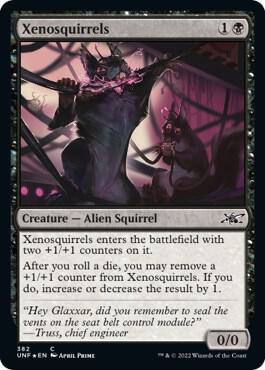 Xenosquirrels (Galaxy Foil) [Unfinity]