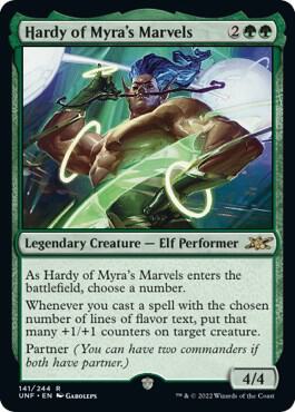 Hardy of Myra's Marvels [Unfinity]