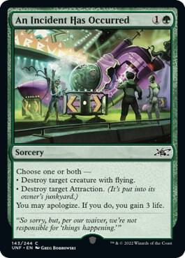 An Incident Has Occurred [Unfinity]