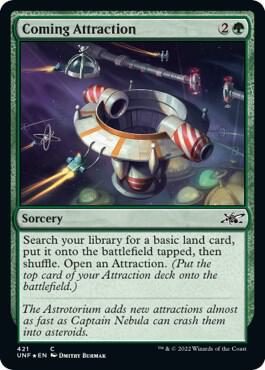 Coming Attraction (Galaxy Foil) [Unfinity]
