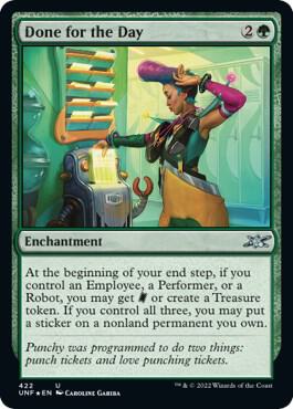 Done for the Day (Galaxy Foil) [Unfinity]