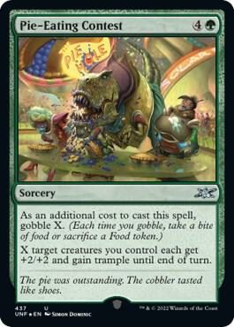 Pie-Eating Contest (Galaxy Foil) [Unfinity]