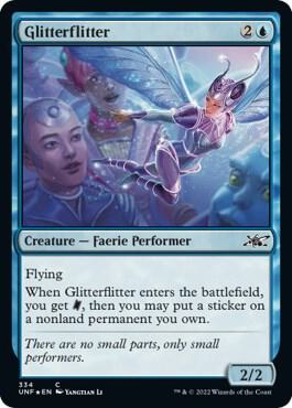 Glitterflitter (Galaxy Foil) [Unfinity]