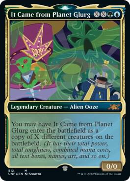 It Came from Planet Glurg (Showcase) (Galaxy Foil) [Unfinity]