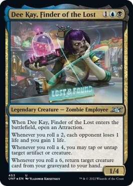 Dee Kay, Finder of the Lost (Galaxy Foil) [Unfinity]