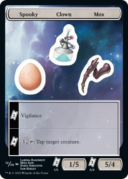 Spooky Clown Mox [Unfinity Stickers]