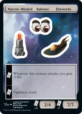 Narrow-Minded Baloney Fireworks [Unfinity Stickers]