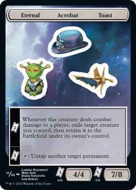 Eternal Acrobat Toast [Unfinity Stickers]