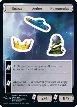 Snazzy Aether Homunculus [Unfinity Stickers]