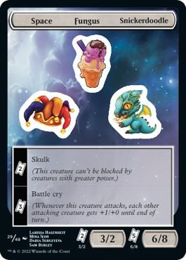 Space Fungus Snickerdoodle [Unfinity Stickers]