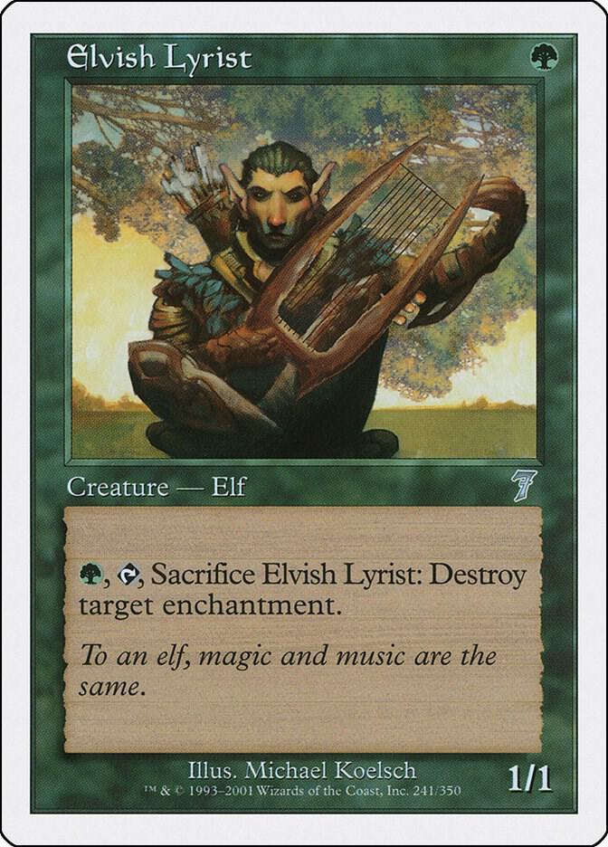Elvish Lyrist [Seventh Edition]