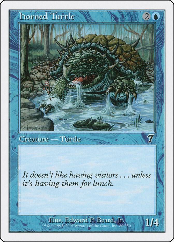 Horned Turtle [Seventh Edition]