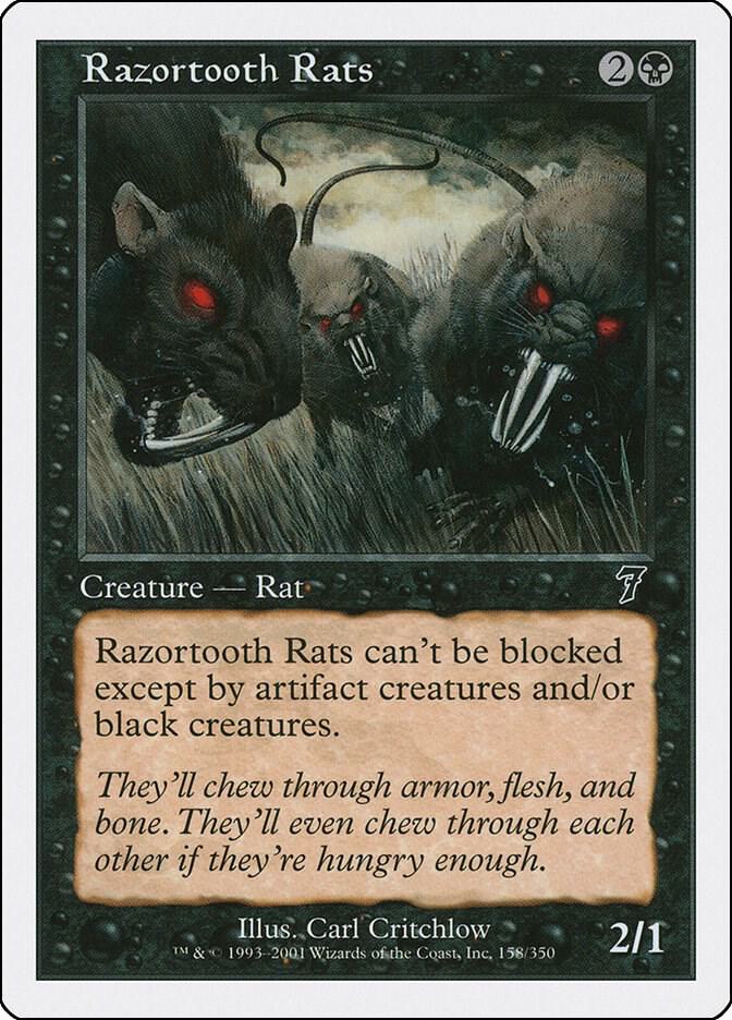 Razortooth Rats [Seventh Edition]
