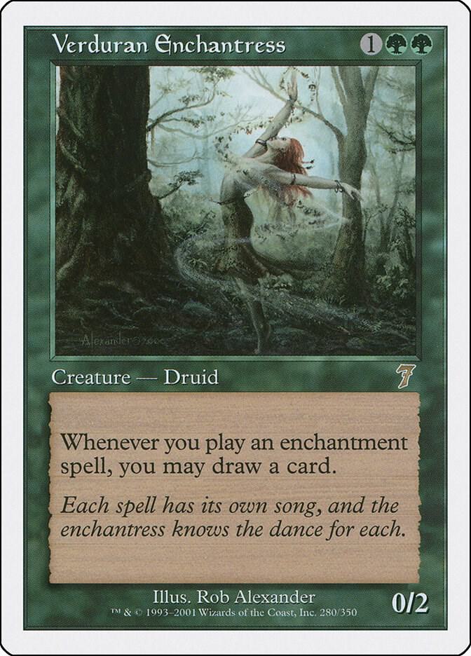 Verduran Enchantress [Seventh Edition]