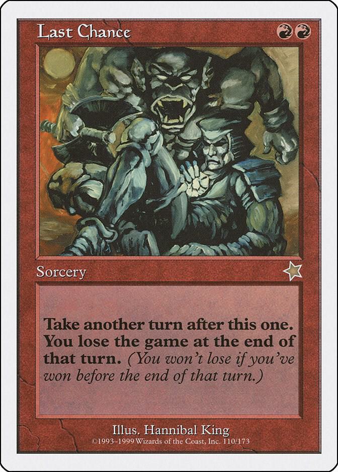 Last Chance [Starter 1999]