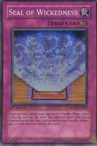 Seal of Wickedness [SOVR-EN079] Super Rare