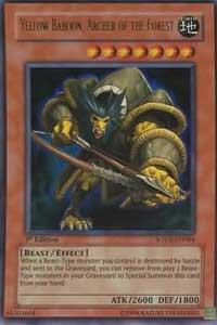 Yellow Baboon, Archer of the Forest [SOVR-EN084] Ultra Rare
