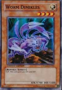 Worm Dimikles [HA01-EN020] Super Rare