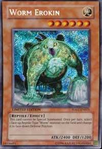 Worm Erokin [HA01-EN021] Secret Rare