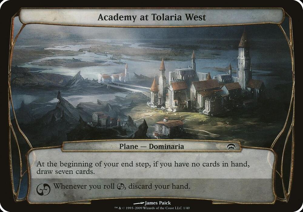 Academy at Tolaria West (Planes) [Planechase Planes]