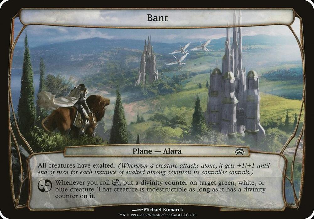 Bant (Planes) [Planechase Planes]