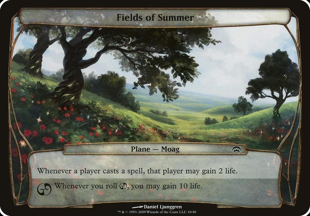 Fields of Summer (Planes) [Planechase Planes]