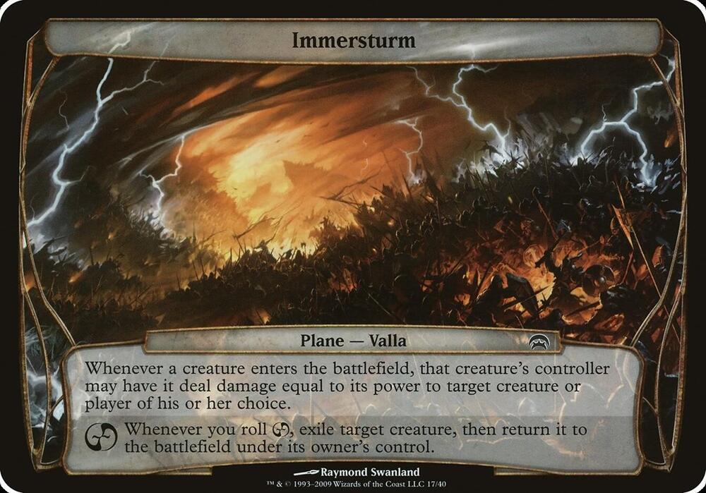 Immersturm (Planes) [Planechase Planes]