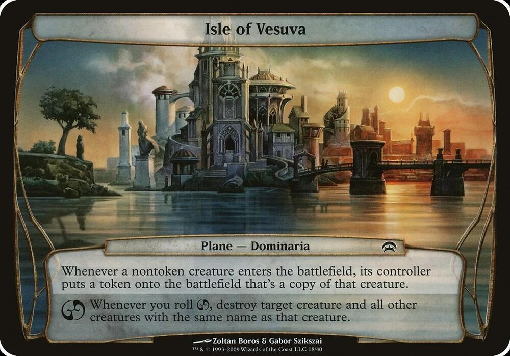 Isle of Vesuva (Planes) [Planechase Planes]
