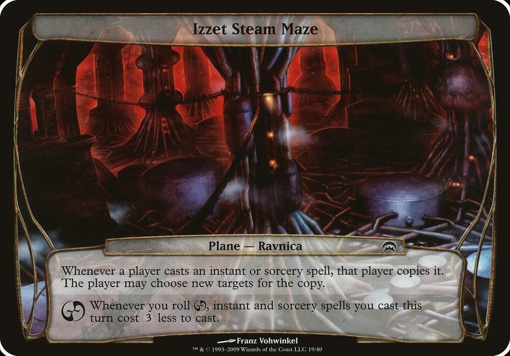 Izzet Steam Maze (Planes) [Planechase Planes]