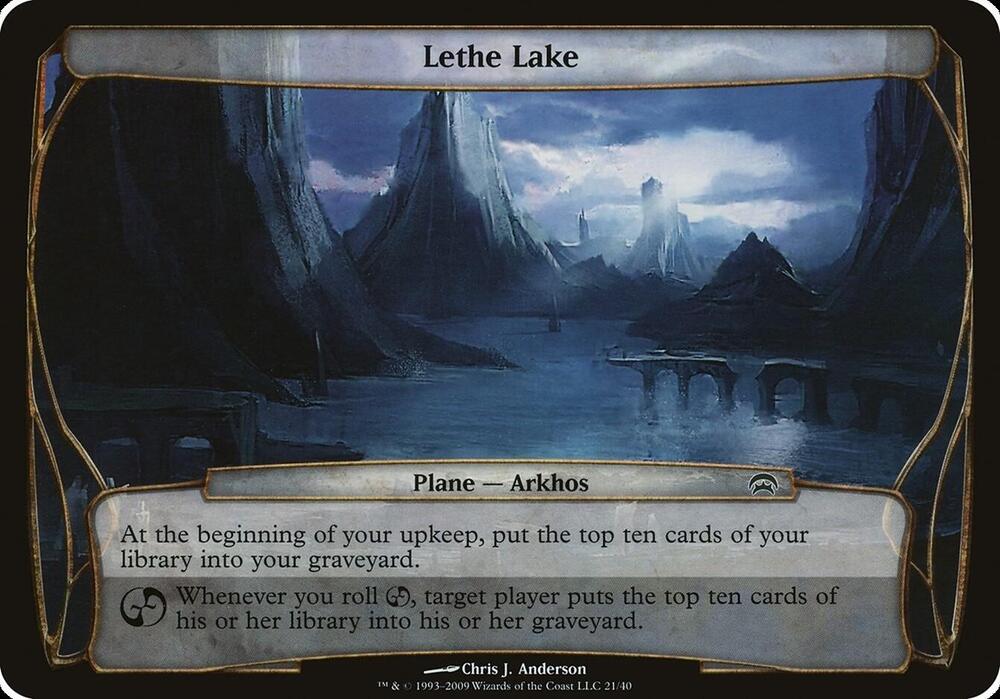 Lethe Lake (Planes) [Planechase Planes]