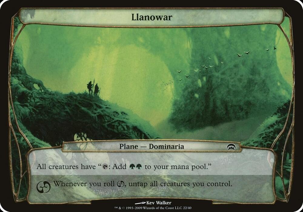 Llanowar (Planes) [Planechase Planes]